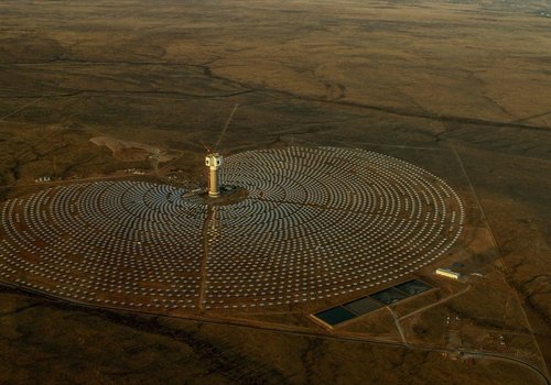 Китай: огромный проект солнечной и ветровой энергетики в пустыне Гоби